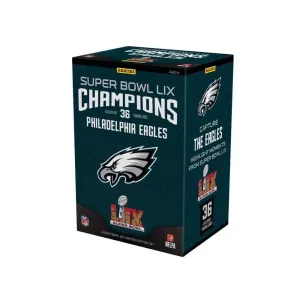 2025 Panini Super Bowl LIX Champions Philadelphia Eagles Football Blaster Box