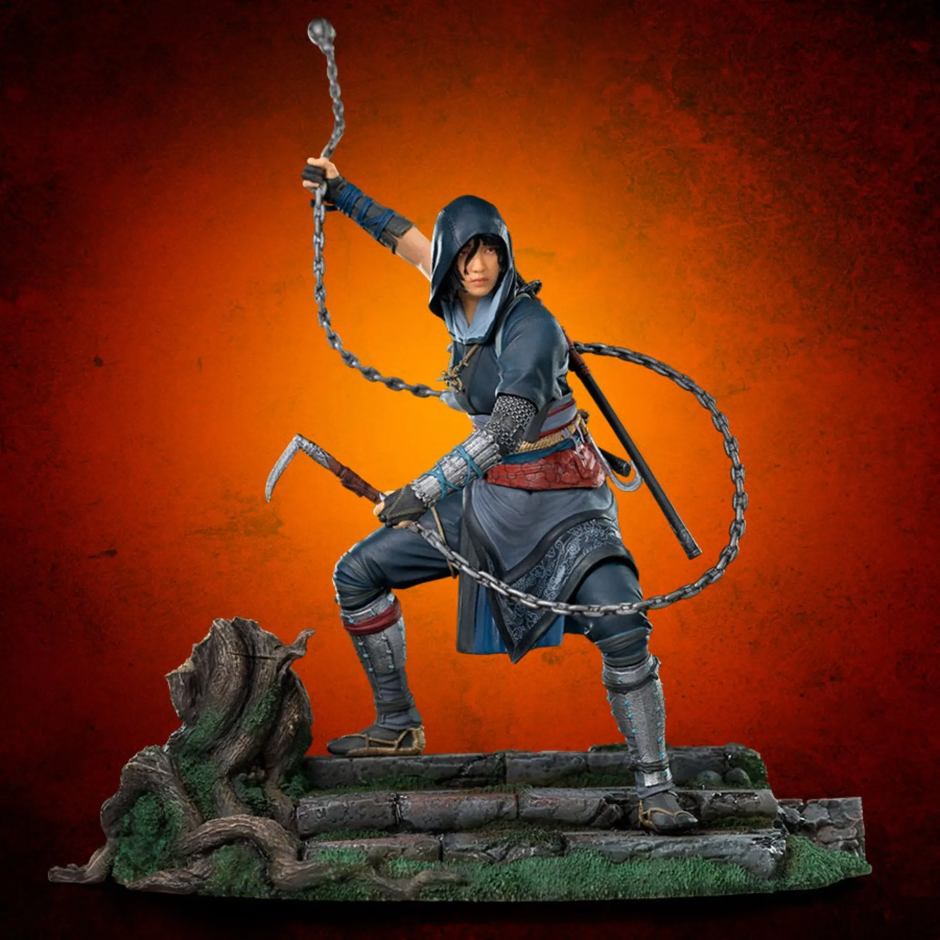 Assasins creed Naoe Statue By Iron Studios