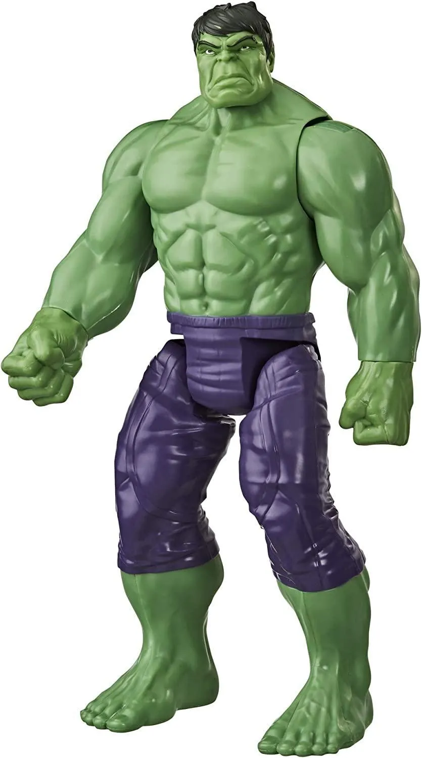 Avengers Marvel Titan Hero Series Blast Gear Deluxe Hulk 12-inch Action Figure