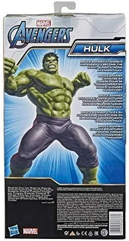 Avengers Marvel Titan Hero Series Blast Gear Deluxe Hulk 12-inch Action Figure