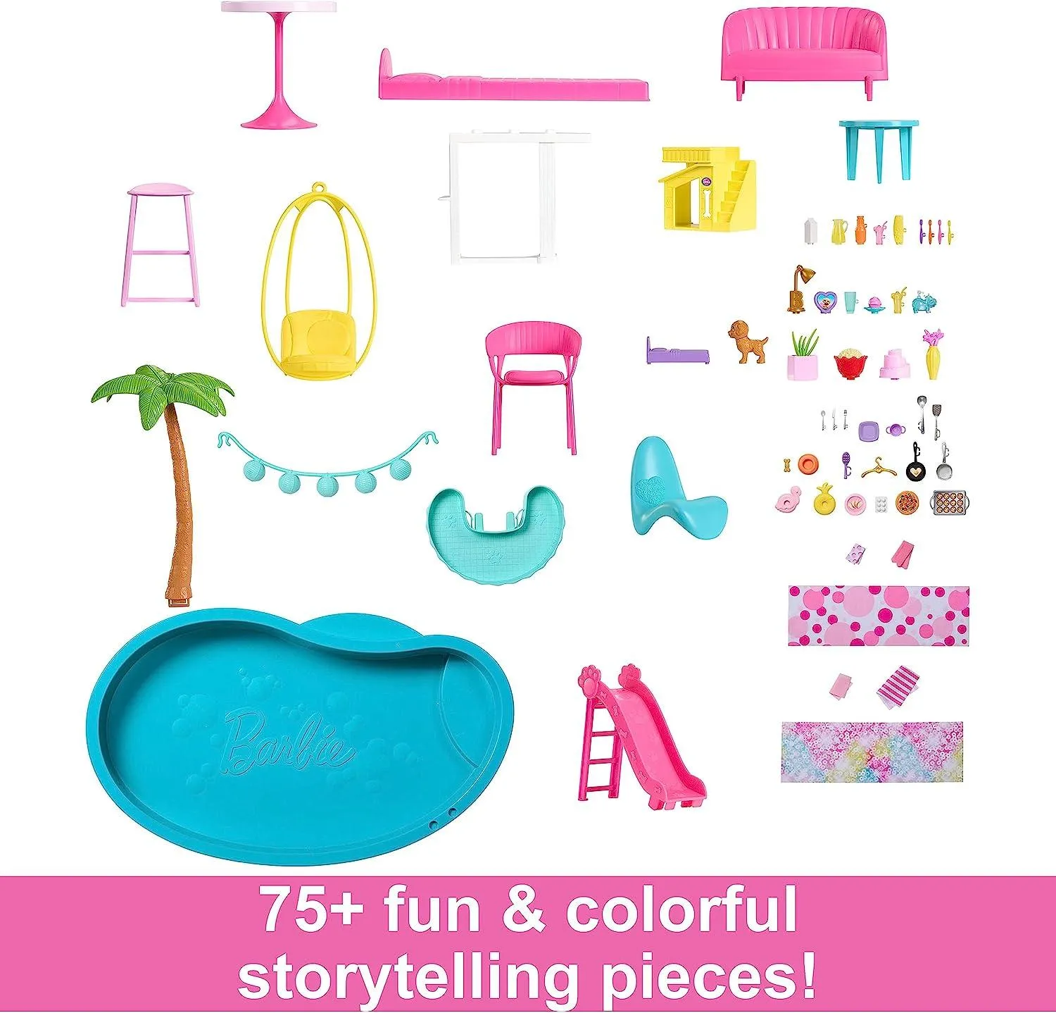BARBIE Dreamhouse 2023 Pool Party Doll House Playset