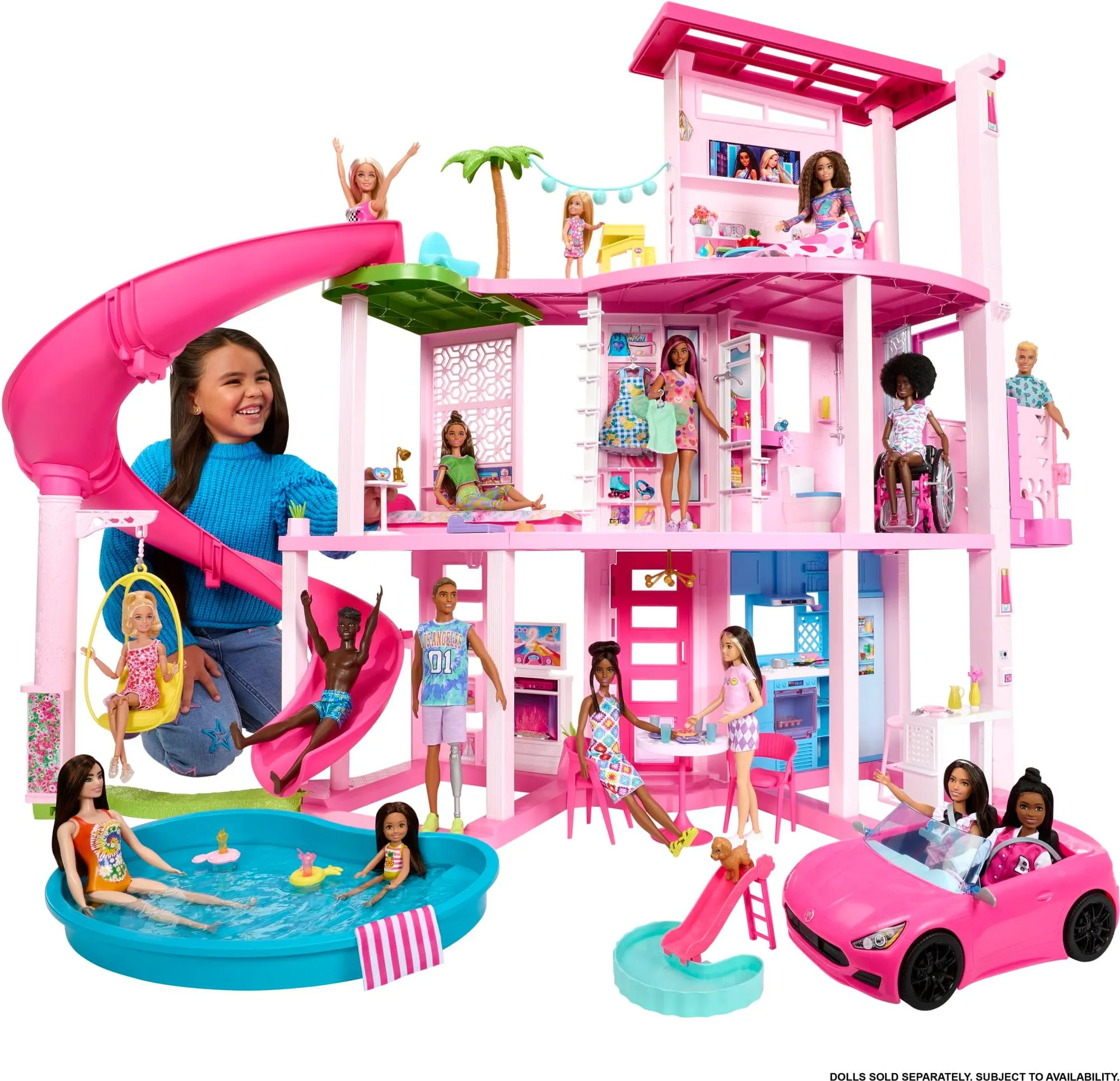 BARBIE Dreamhouse 2023 Pool Party Doll House Playset
