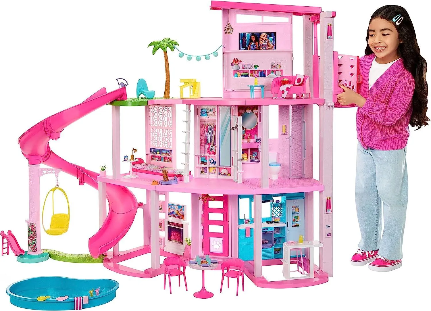 BARBIE Dreamhouse 2023 Pool Party Doll House Playset
