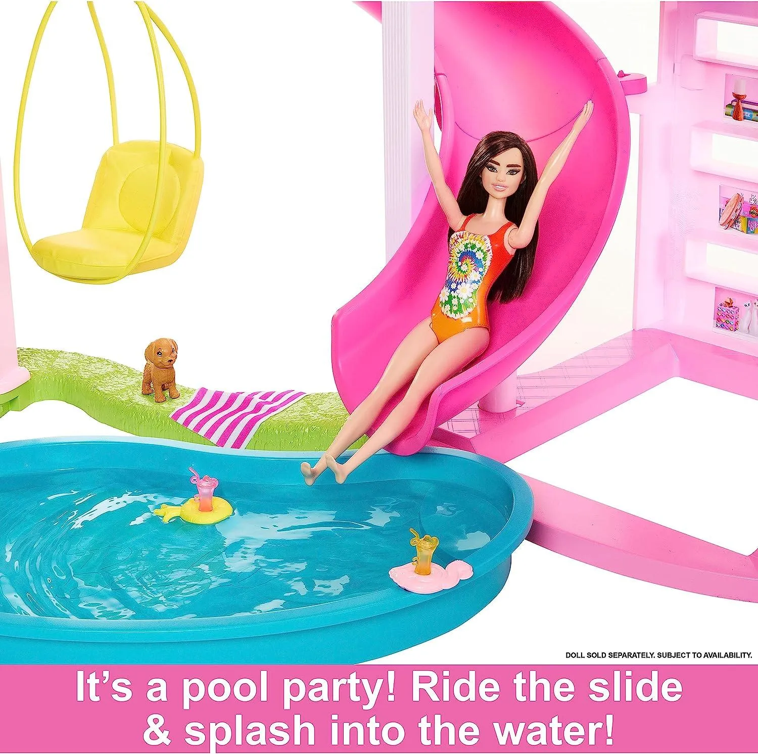 BARBIE Dreamhouse 2023 Pool Party Doll House Playset