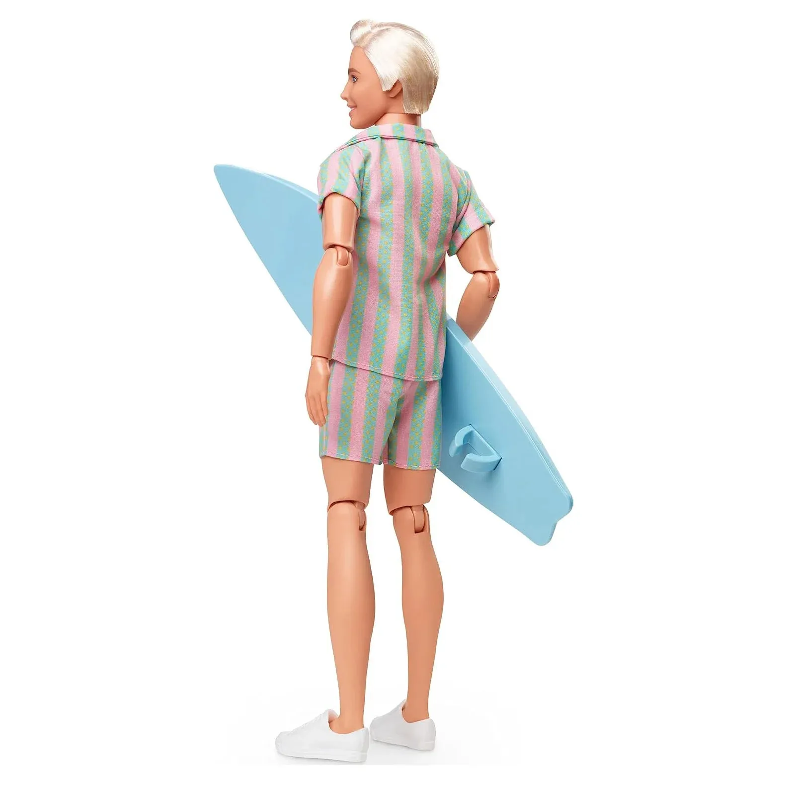 BARBIE Movie Ken Doll Pastel Stripes Beach Set