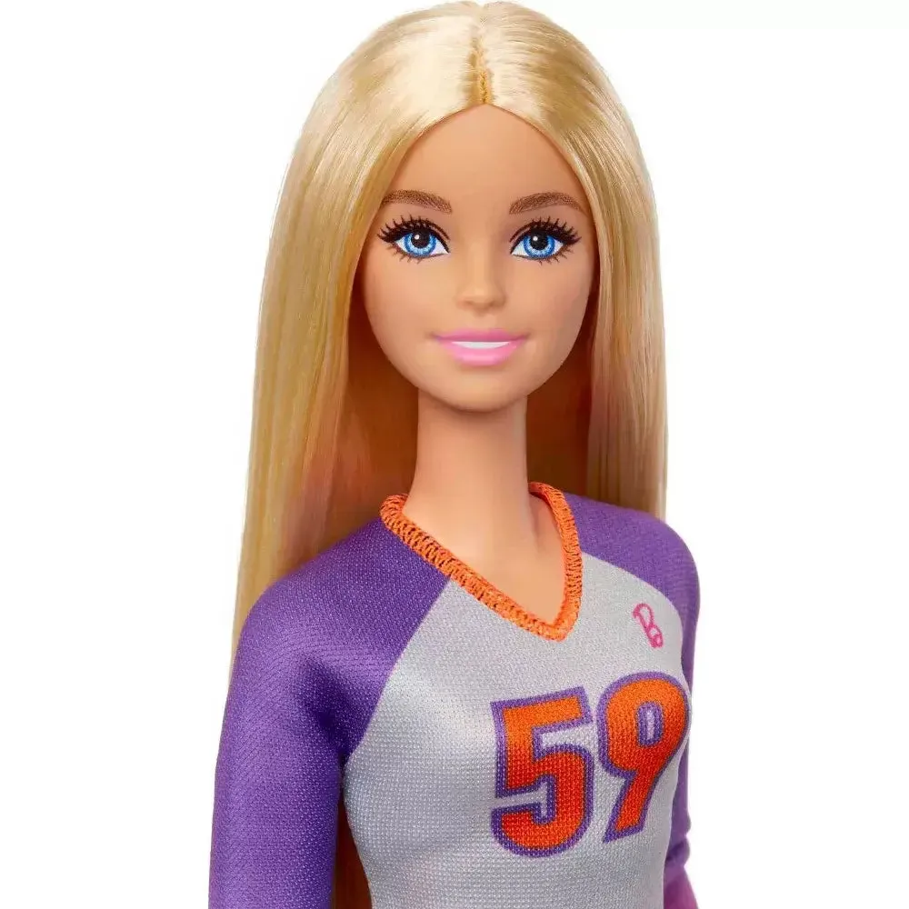 Barbie You Can Be Anything Made To Move Career Volleyball Player Doll