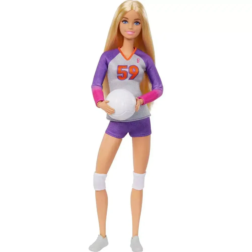 Barbie You Can Be Anything Made To Move Career Volleyball Player Doll