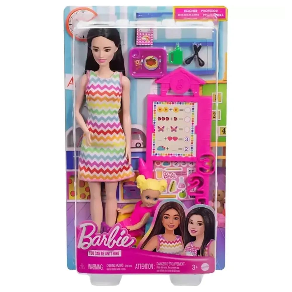 Barbie You Can Be Anything Teacher With Blonde Fashion Doll