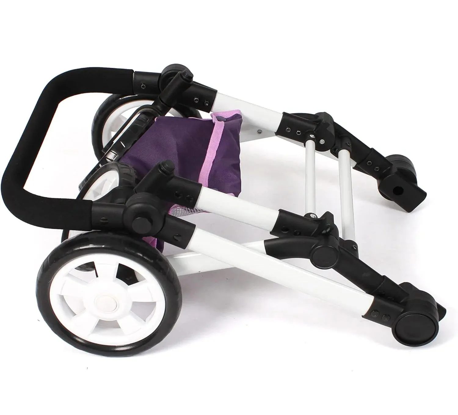 Bayer Chic 2000 Linus Doll's Pram - Stars Purple