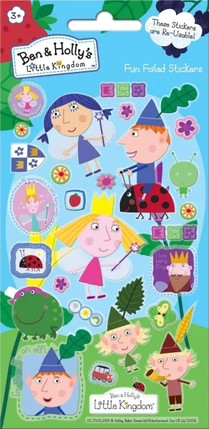 Ben & Hollys Little Kingdom Foil Stickers