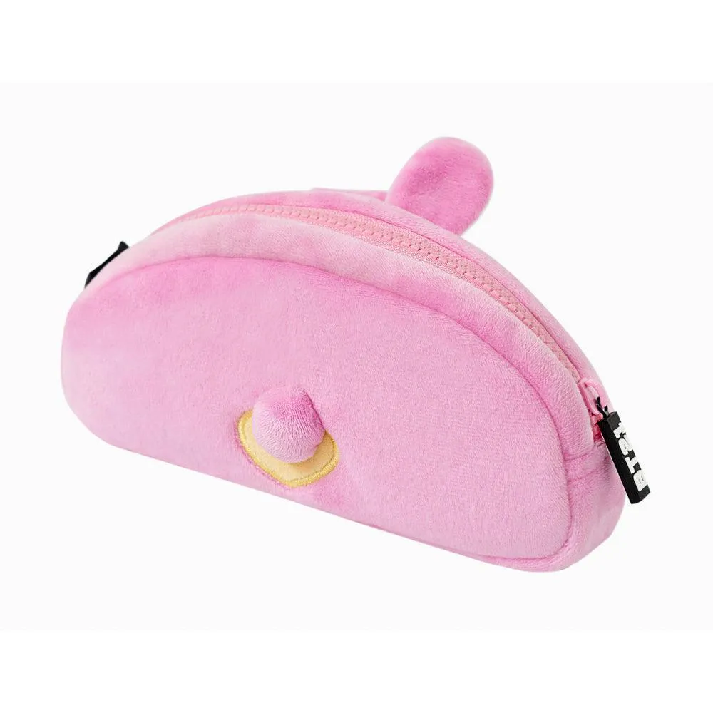 BT21 Baby Series Cooky Soft Plush Pencil Case - Pink