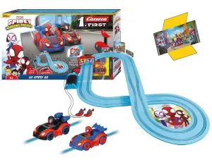 Carrera First Spidey Web Spinners Race Track 2.4m