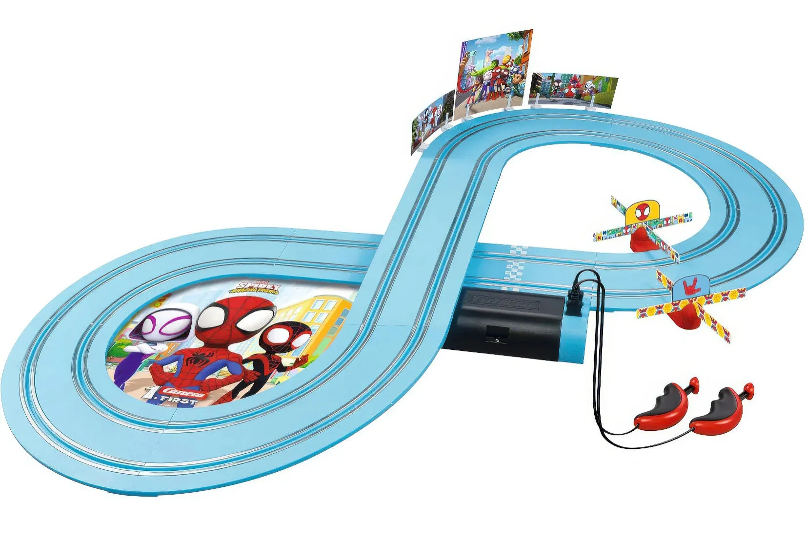 Carrera First Spidey Web Spinners Race Track 2.4m