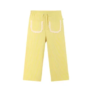 CLEAK GINGHAM YELLOW PANT