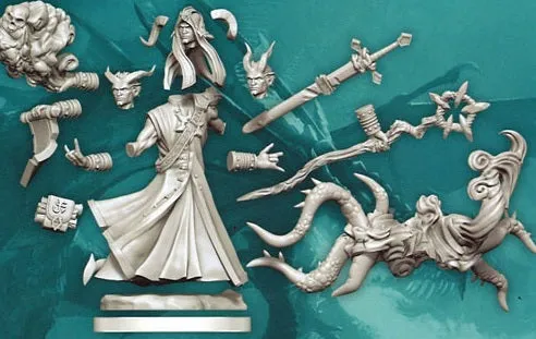 D&D Frameworks Tiefling Warlock Male