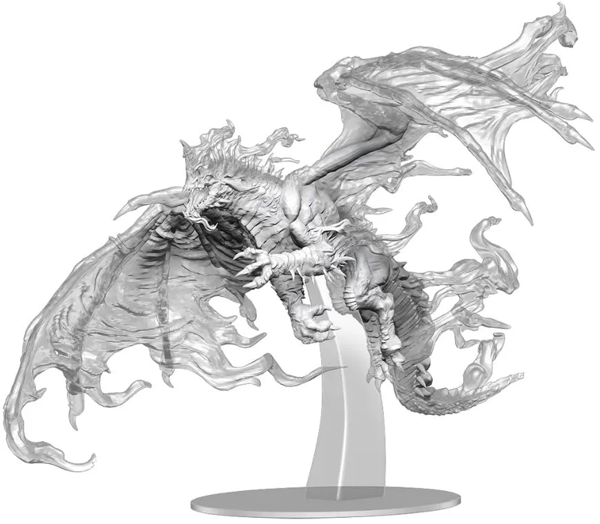 D&D Nolzurs Marvelous Miniatures Adult Blue Shadow Dragon