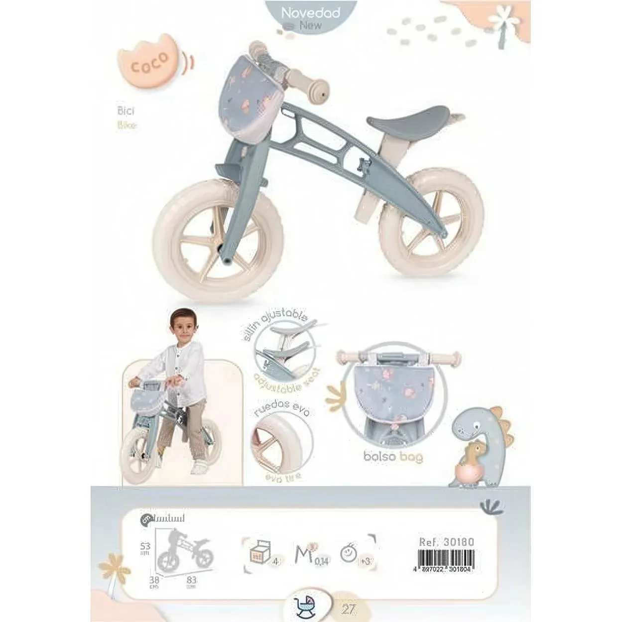 De Cuevas Coco Collection Balance Bike