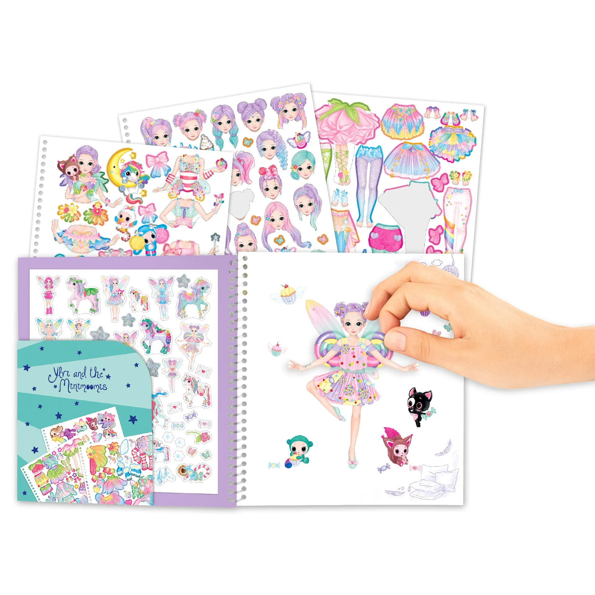 Depesche Ylvi & The Minimoomis Dress Me Up Sticker Fun