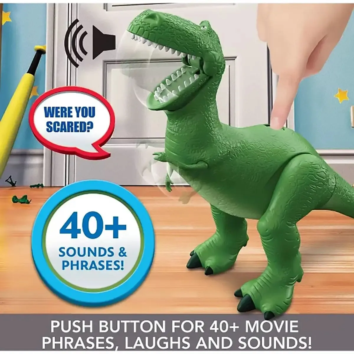 Disney Pixar Toy Story Roarin' Laughs Rex Action Figure