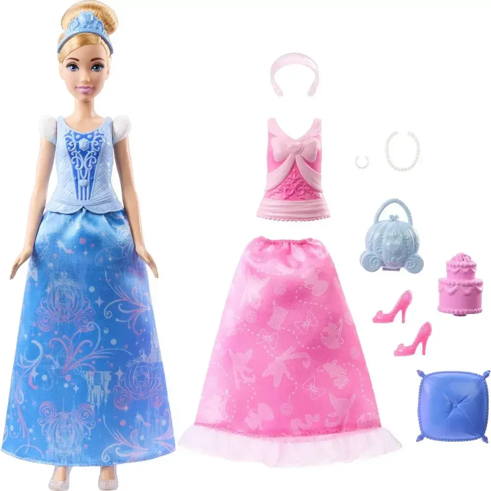 Disney Princess 2-In-1 Stories Cinderella Fashion Doll