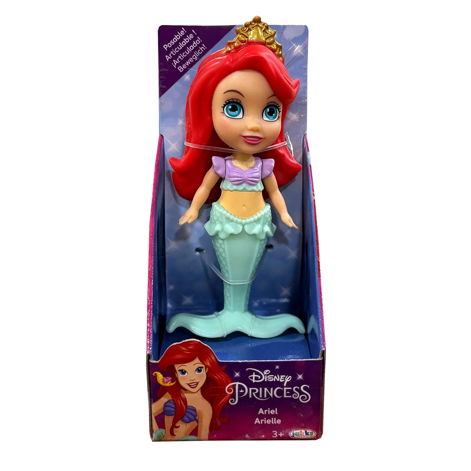 Disney Princess Mini Doll 7cm - Assorted