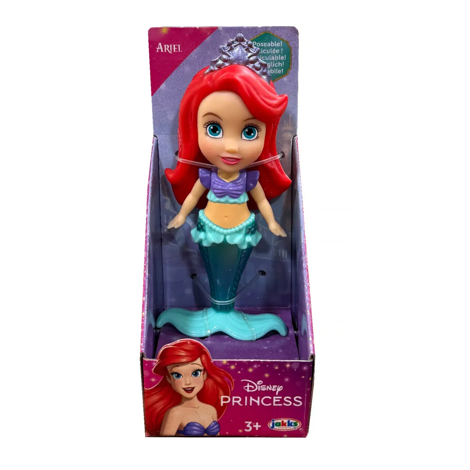 Disney Princess Mini Doll 7cm - Assorted