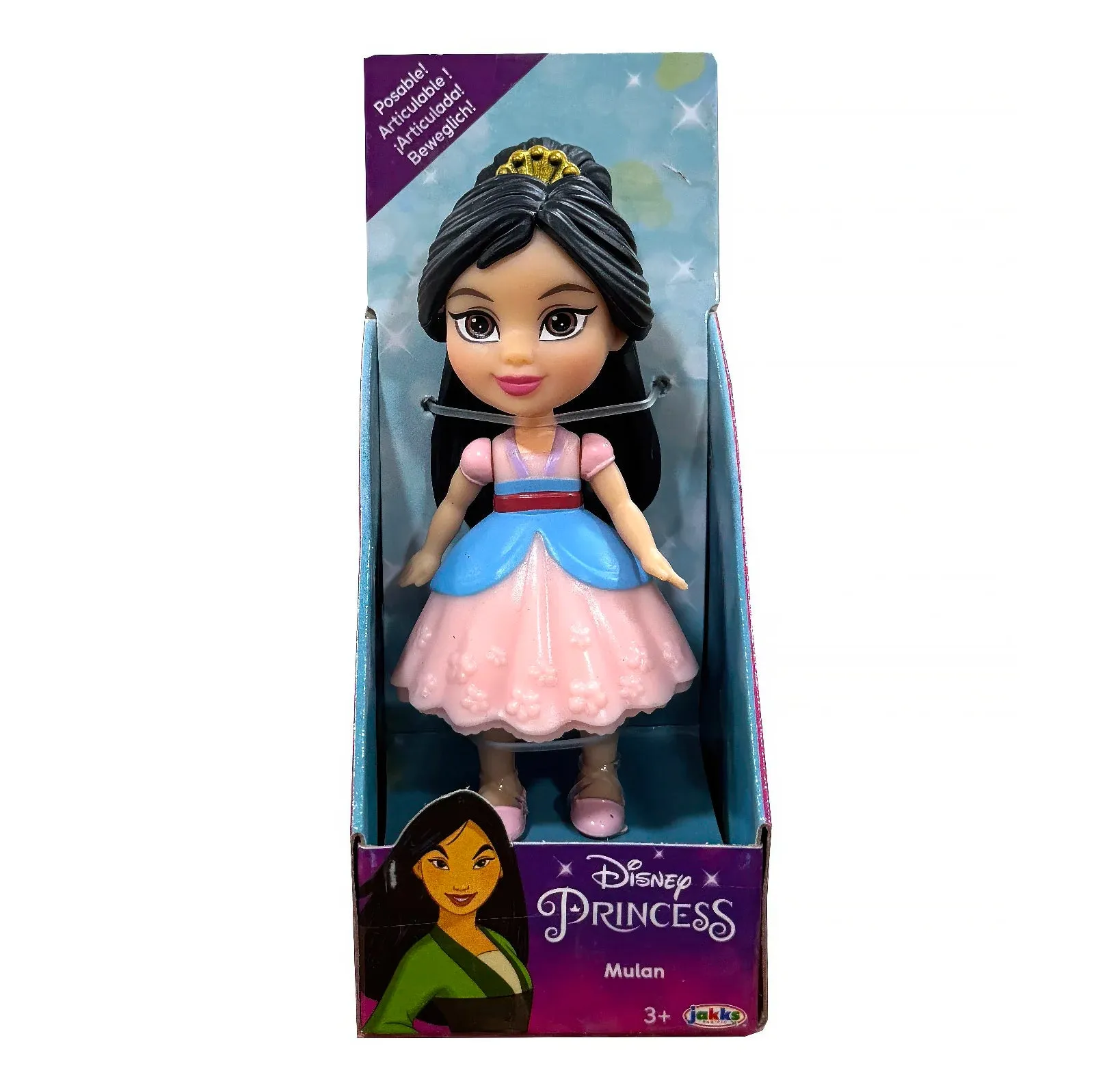 Disney Princess Mini Doll 7cm - Assorted
