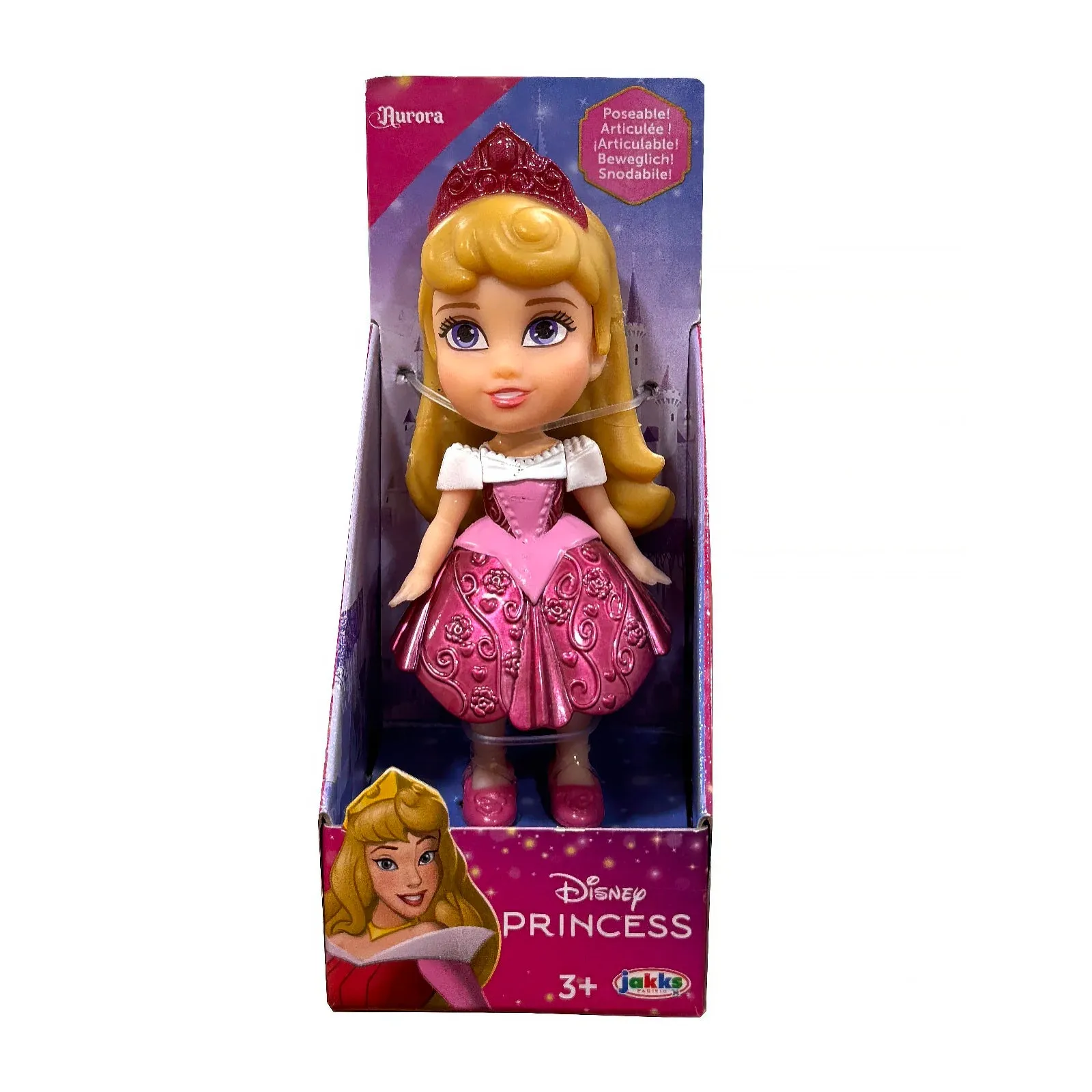 Disney Princess Mini Doll 7cm - Assorted