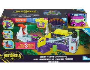 Fisher Price Batwheels Legion of Zoom Deluxe Launch Pad HQ