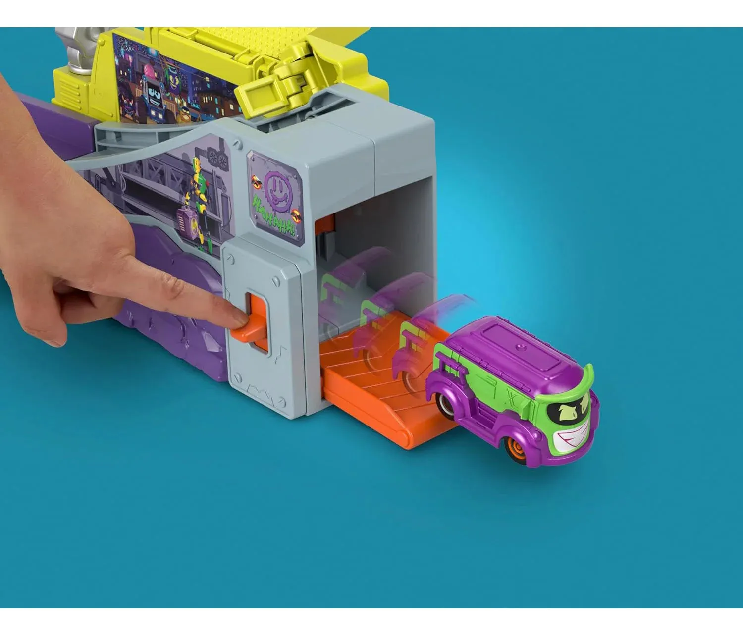 Fisher Price Batwheels Legion of Zoom Deluxe Launch Pad HQ