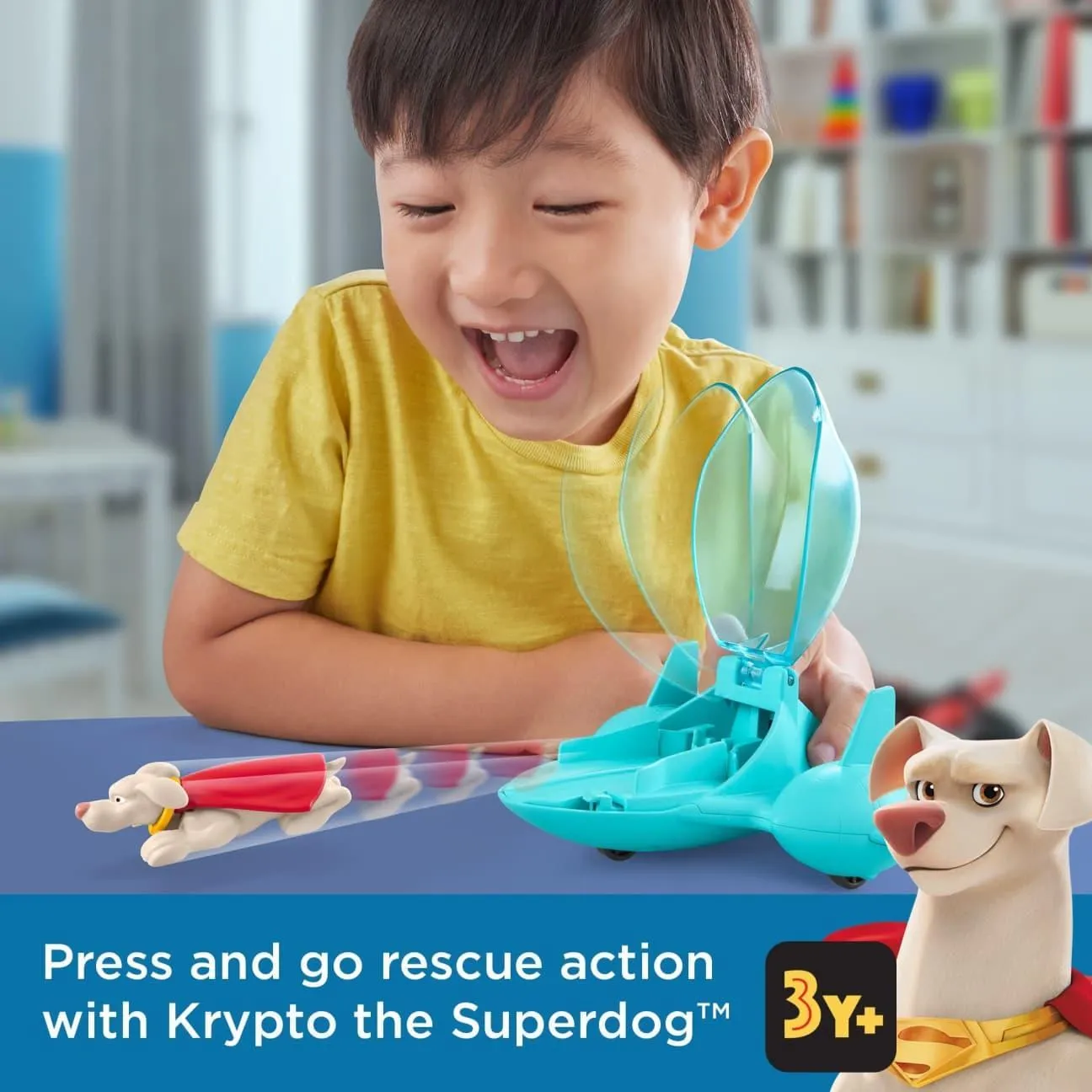 Fisher-Price DC League Of Super-Pets Super Launch - Krypto