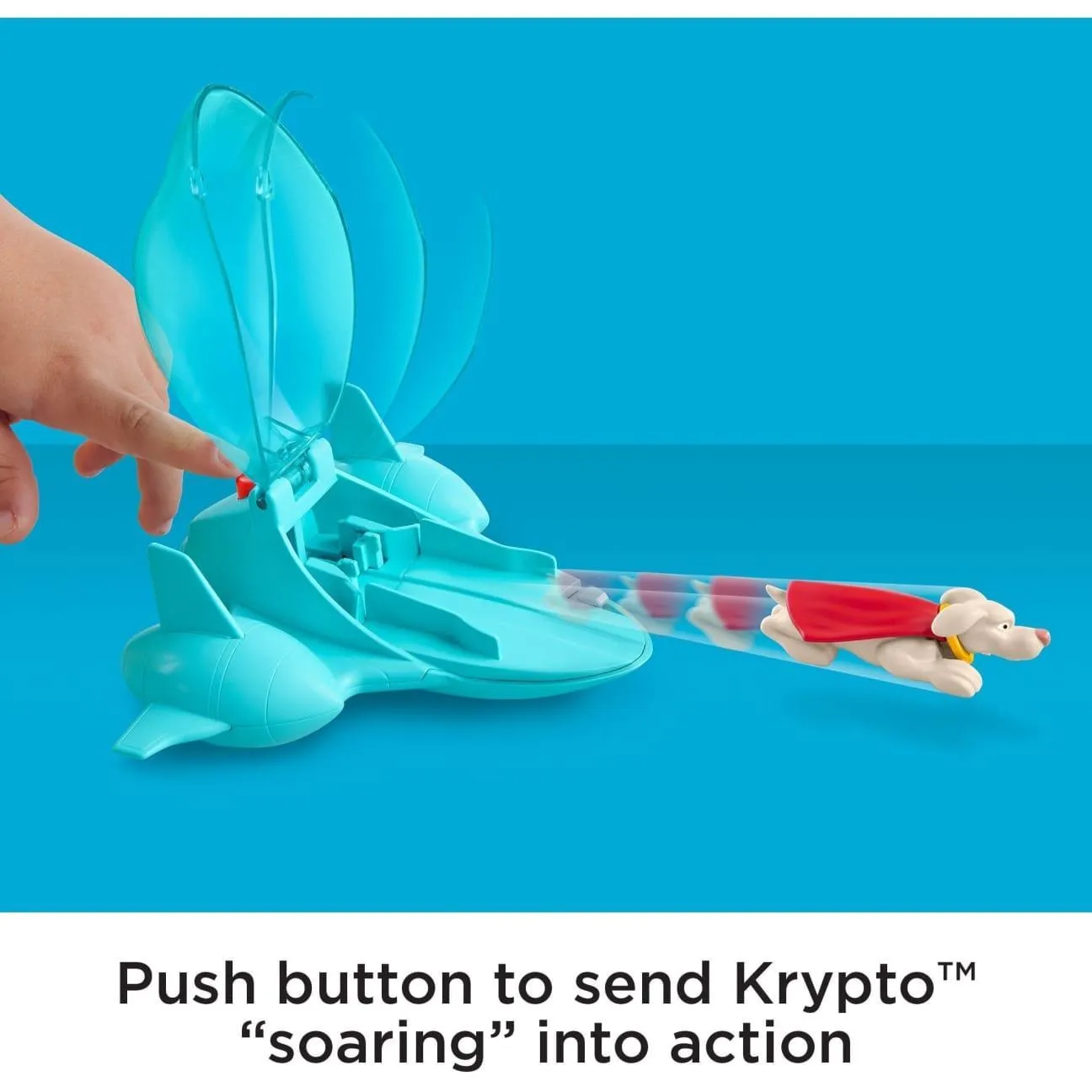Fisher-Price DC League Of Super-Pets Super Launch - Krypto