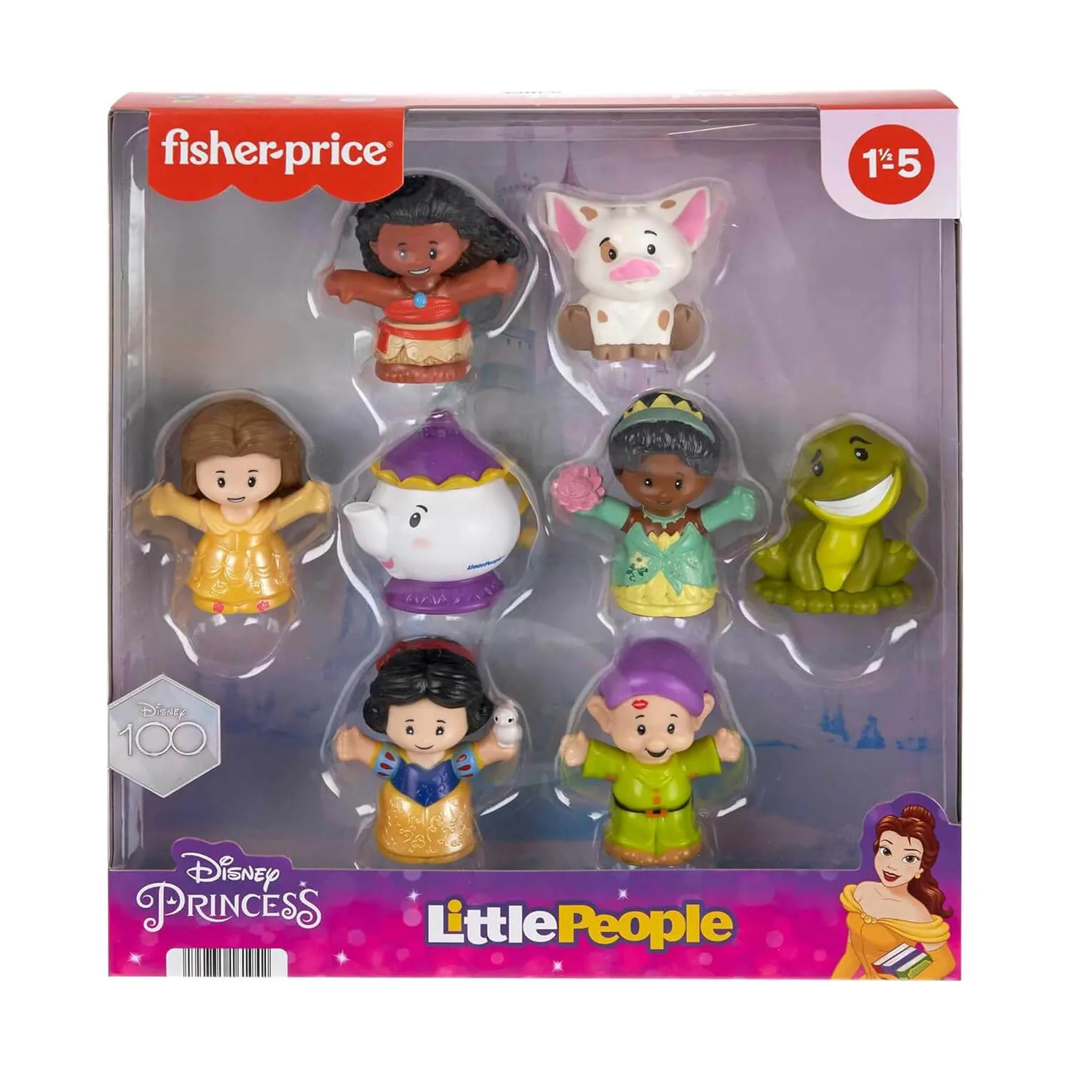 Fisher-Price Little People Disney Princess Story Duos Figure Pack