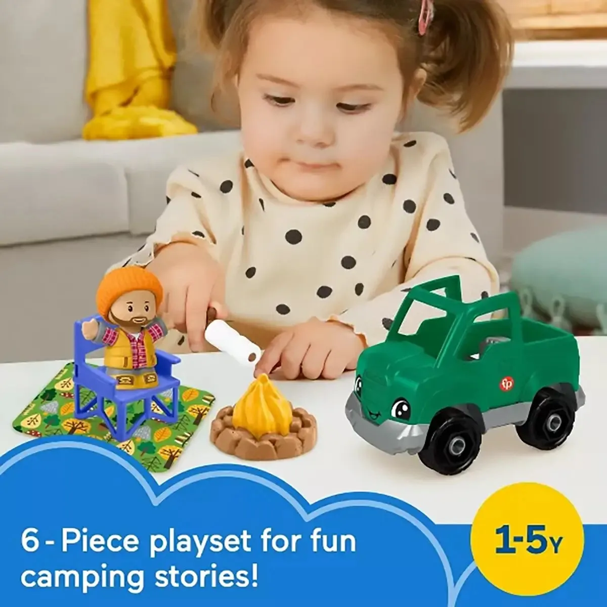 Fisher-Price Little People Time to Camp Set