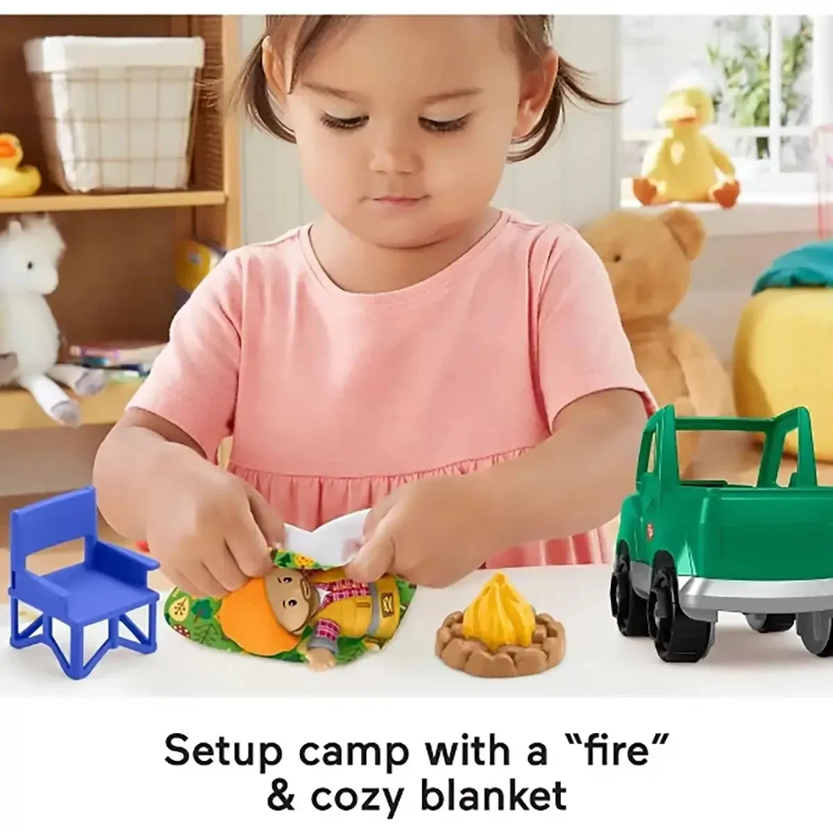 Fisher-Price Little People Time to Camp Set