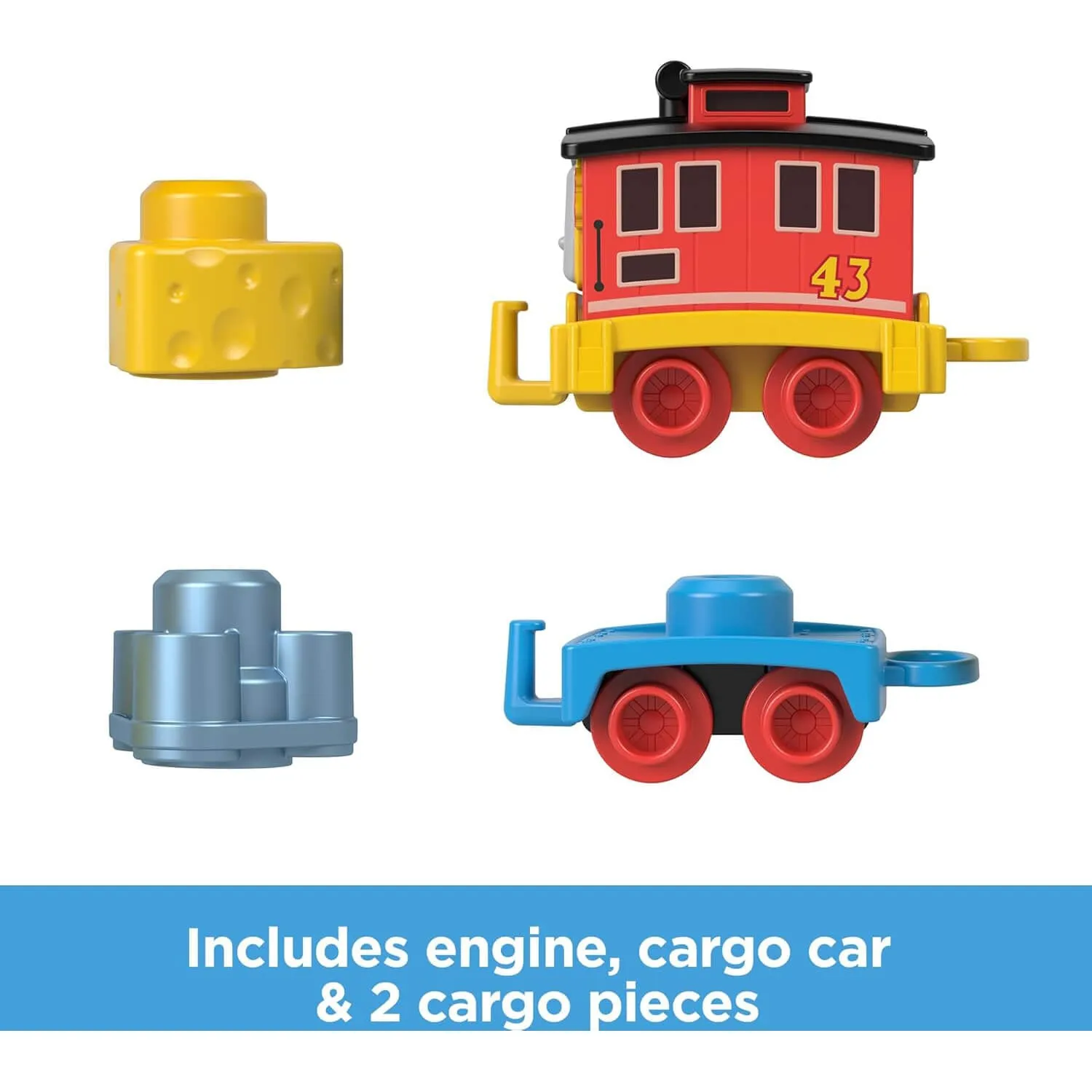 Fisher-Price Thomas & Friends My First Push Along Train Brake Car Bruno