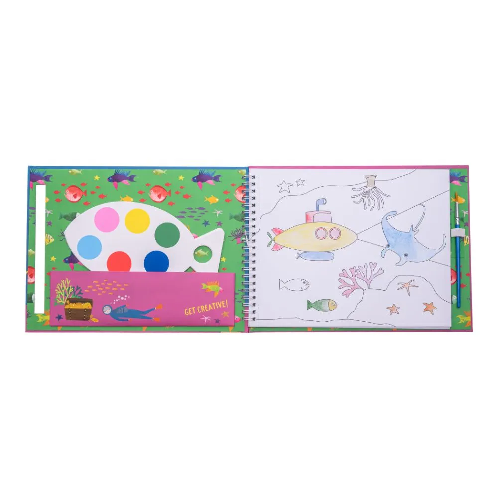 Floss & Rock Painting Pad Deep Sea