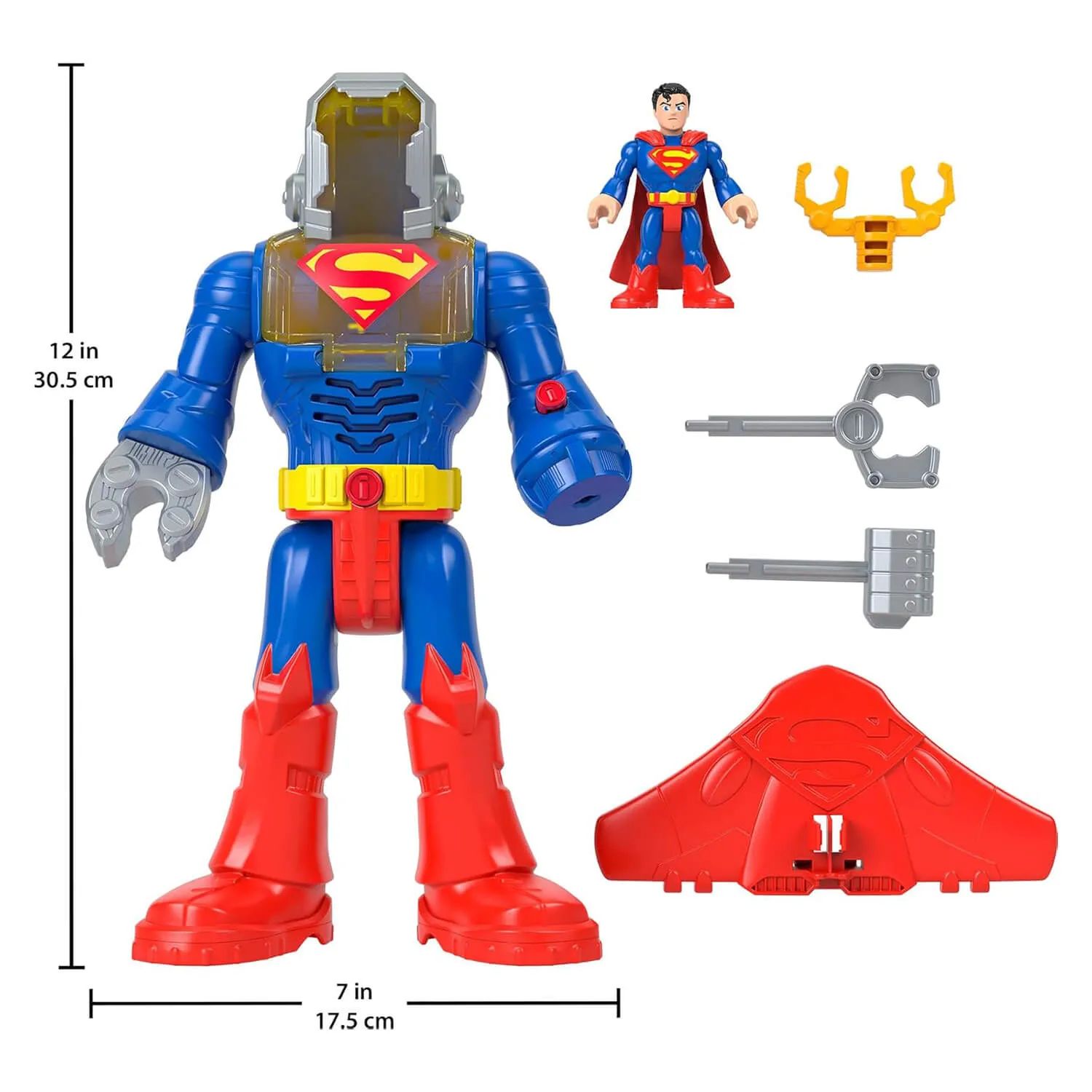 Imaginext DC Super Friends Superman Insider & Exo Suit Robot