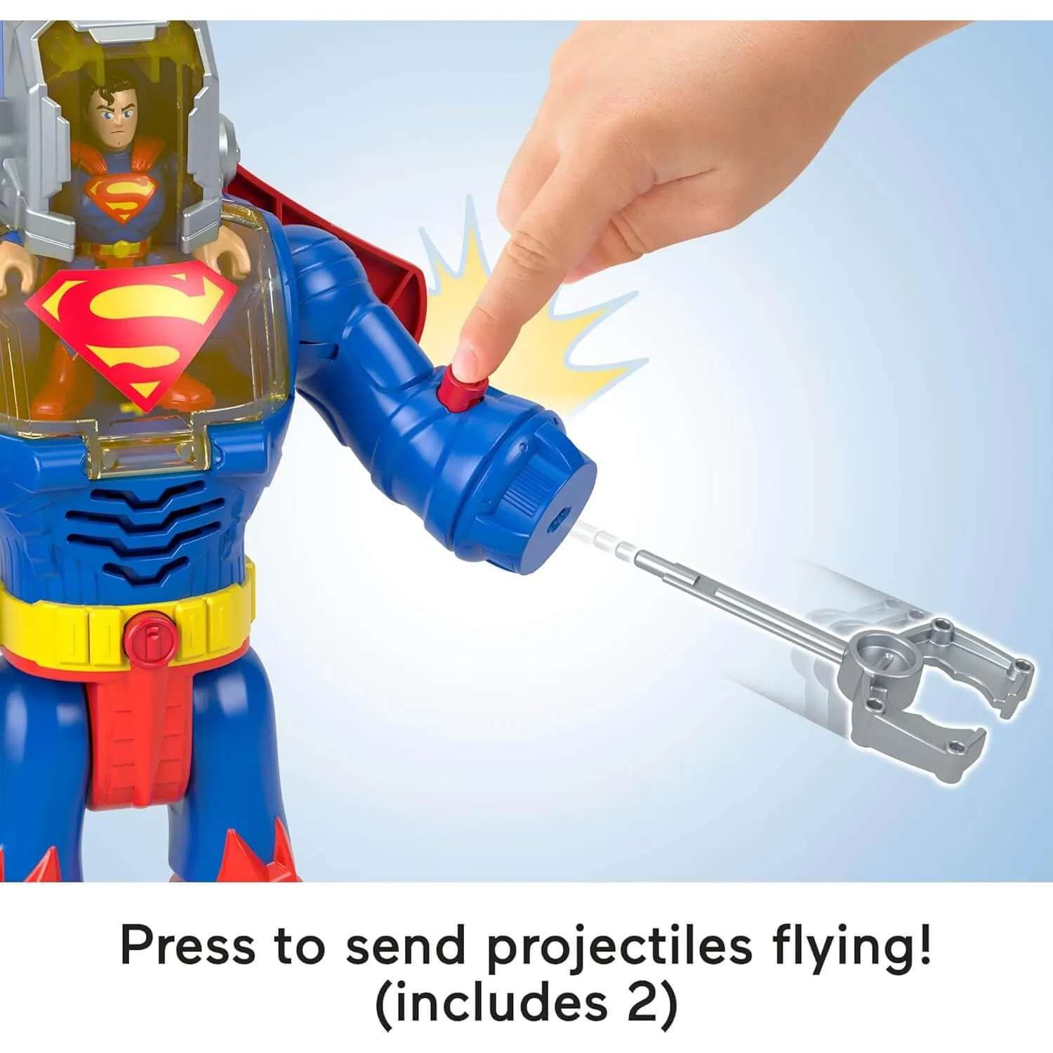 Imaginext DC Super Friends Superman Insider & Exo Suit Robot
