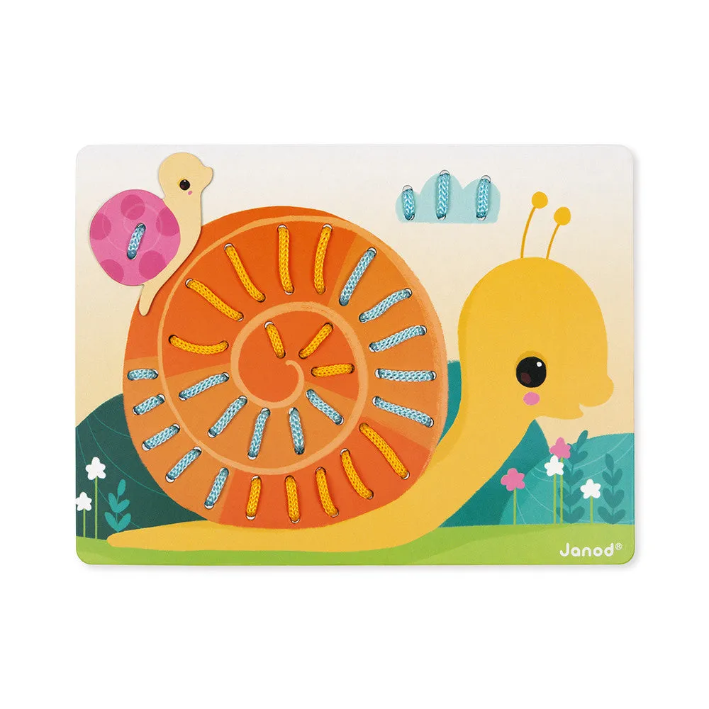 Janod Lacing Game Animals