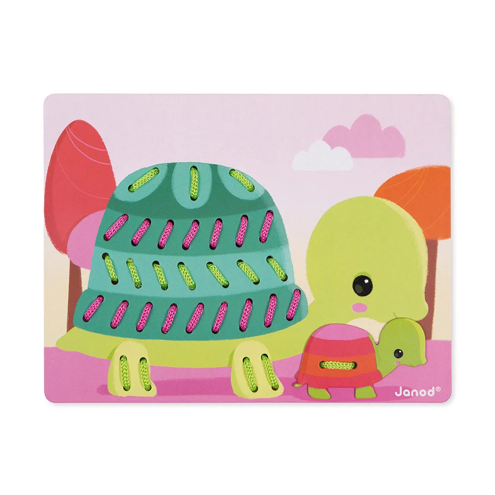 Janod Lacing Game Animals