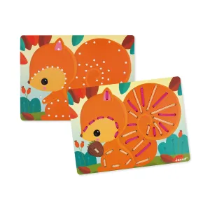 Janod Lacing Game Animals