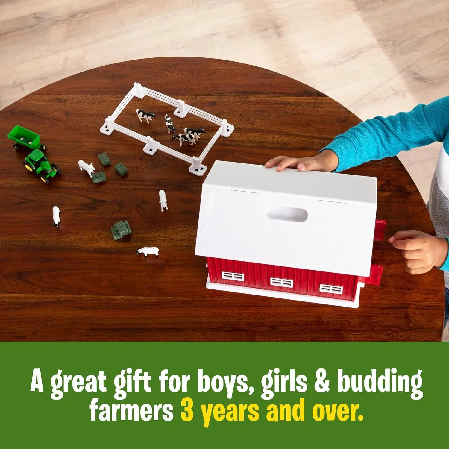 John Deere 24pc Farm Playset