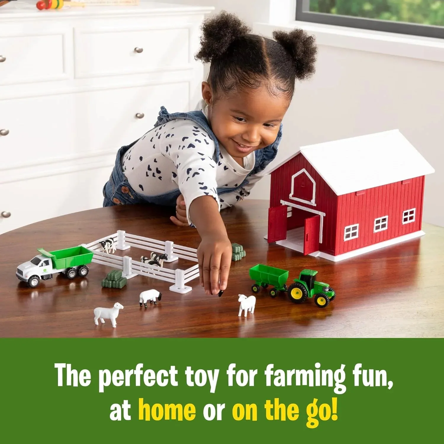 John Deere 24pc Farm Playset