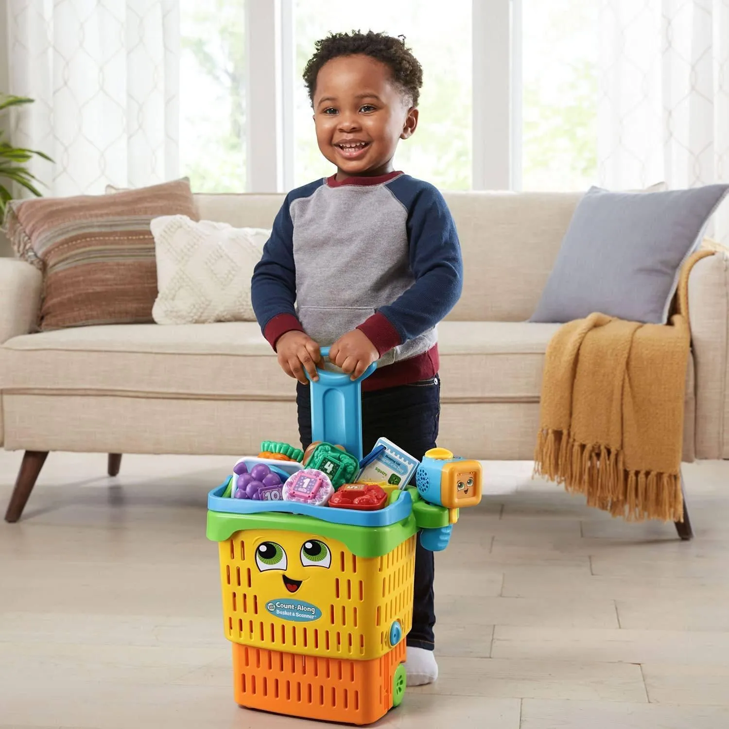 LeapFrog Count-Along Basket & Scanner