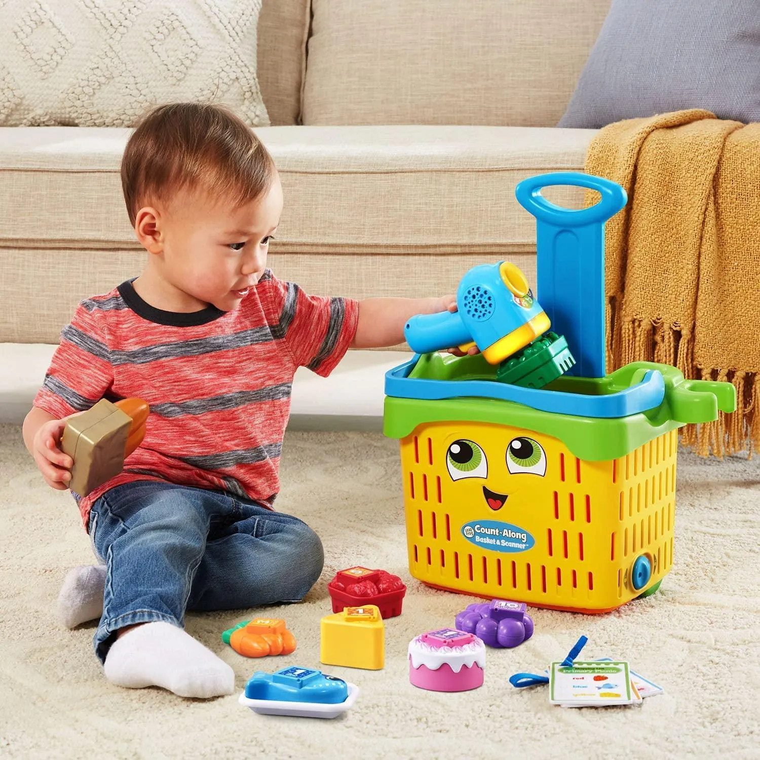 LeapFrog Count-Along Basket & Scanner