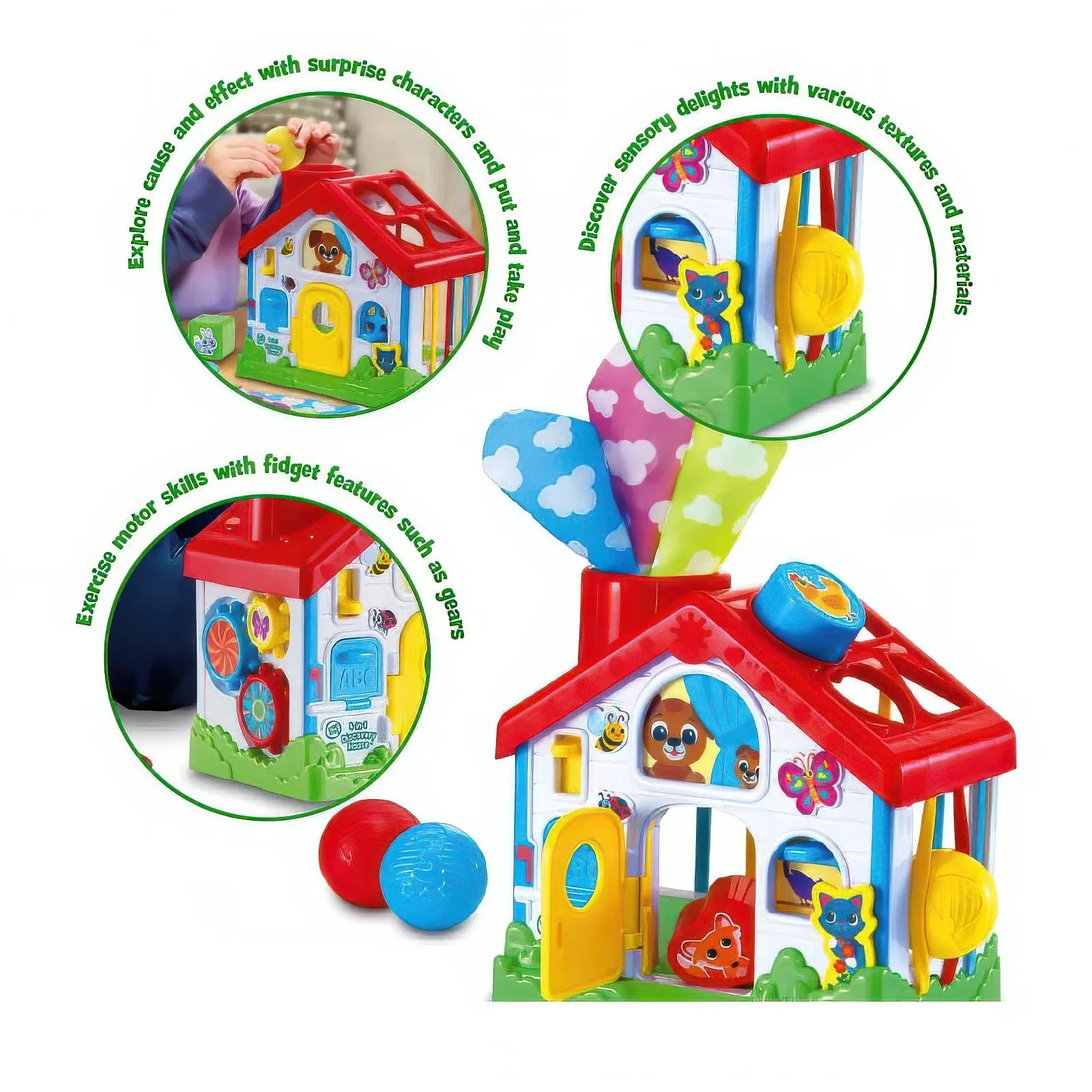 LeapFrog Toy 4-in-1 Discovery House