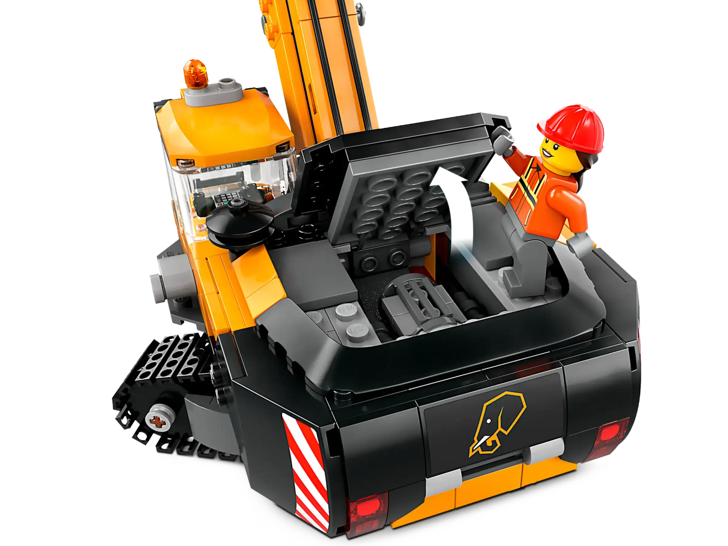 LEGO 60420 City Yellow Construction Excavator