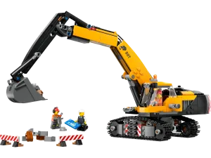 LEGO 60420 City Yellow Construction Excavator
