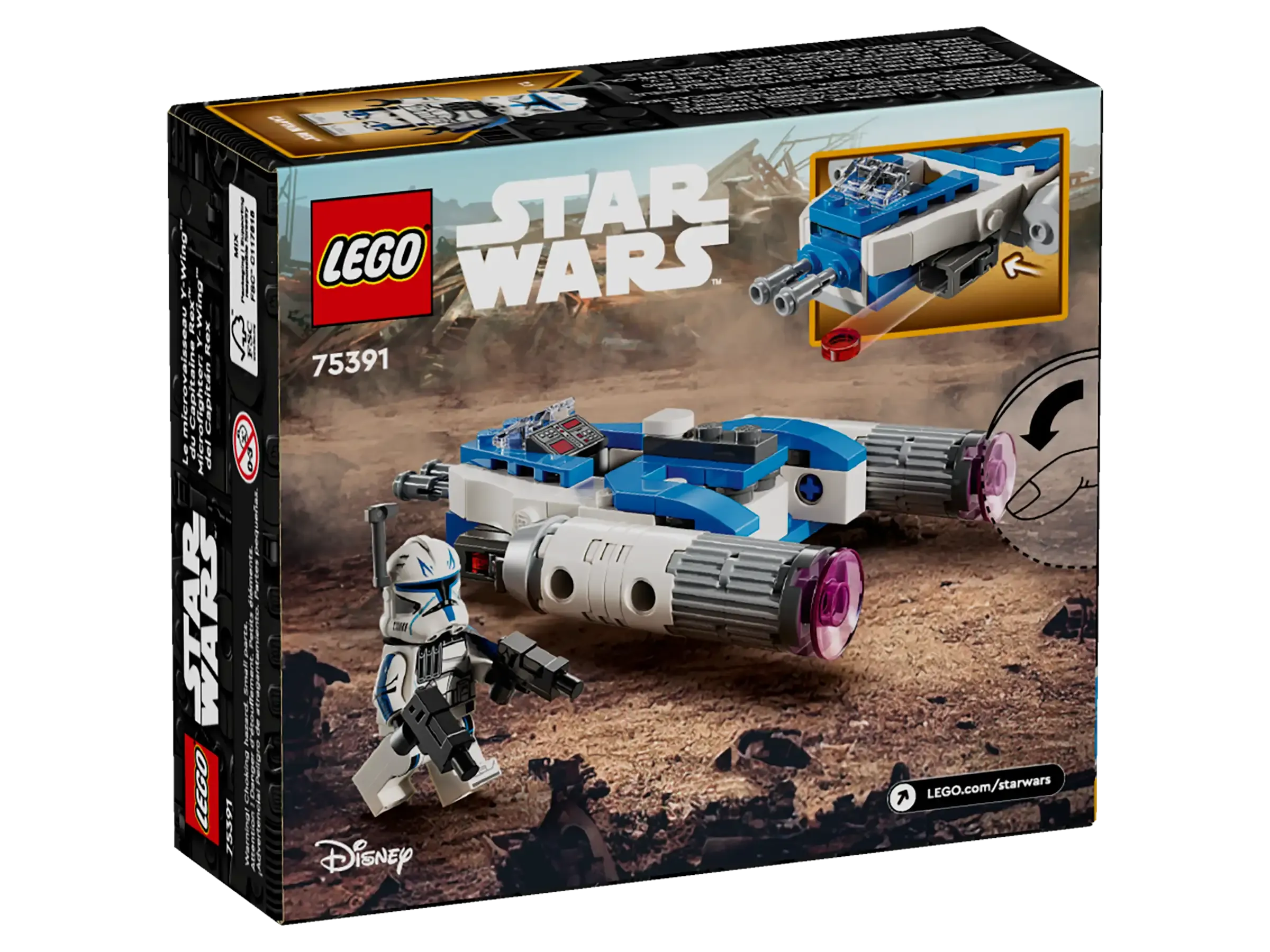 LEGO 75391 Star Wars Captain Rex Y-Wing Microfighter